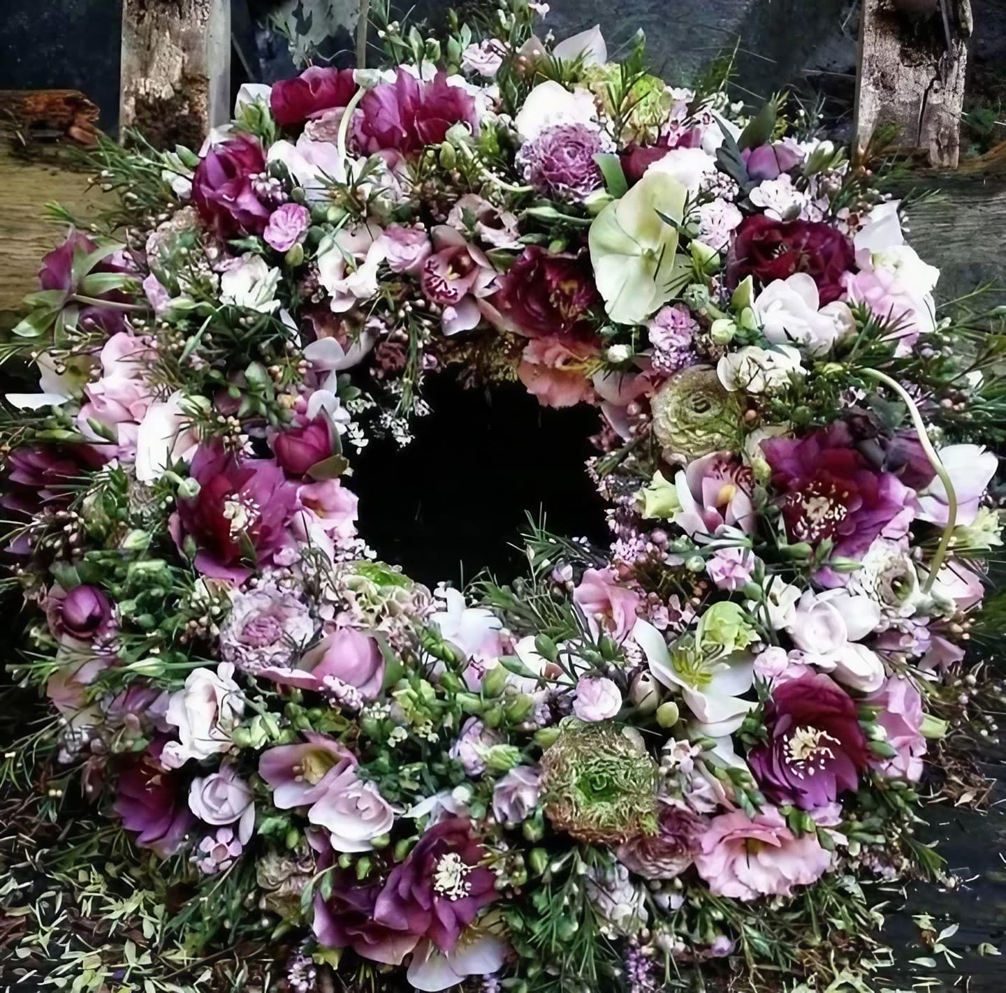 Coronas funerarias en Vigo