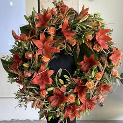 Corona colores otoñales - Imagen 2