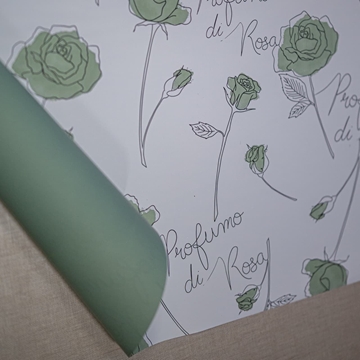 Papel perfumado "Green Rose" - Imagen 2